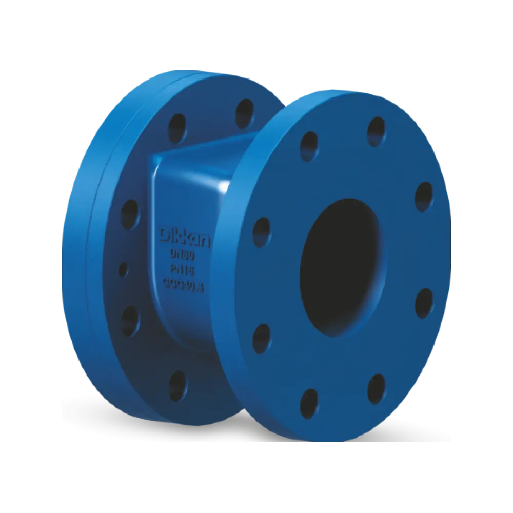 клапан обратный поворотный фланцевый полнопроходной короткий DN 150 PN 16