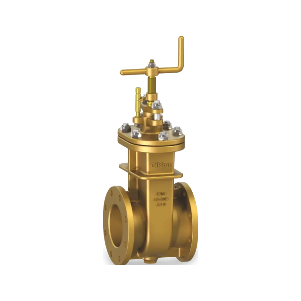 задвижка с индикатором с крышкой на болтах бронзовый VG PN 10.16.150
