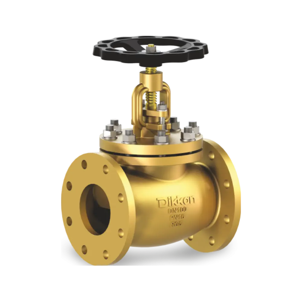 клапан запорный проходной длинный DN 80 PN 16