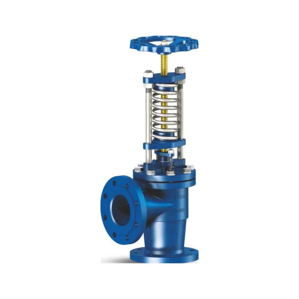 клапан запорный угловой с внешней пружиной DN 25 PN 16