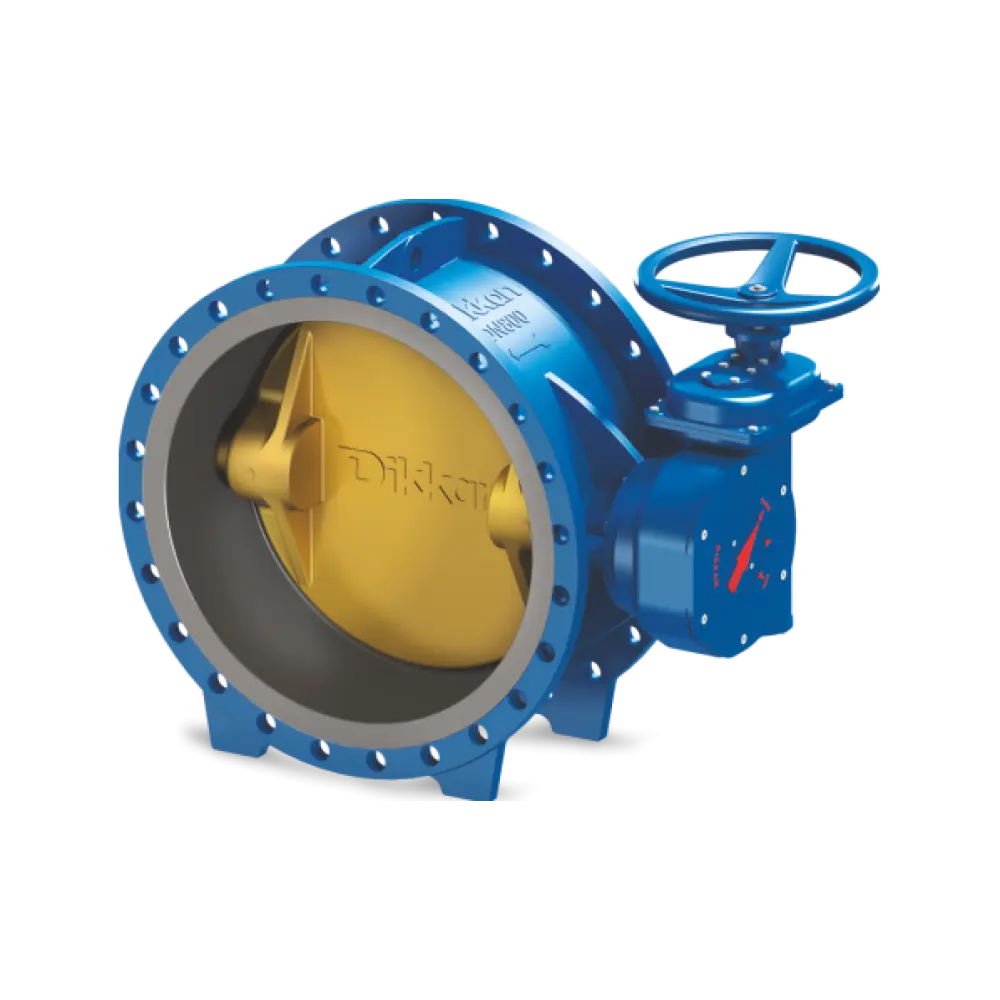 затвор с редуктором и маховиком DN 900 PN 25