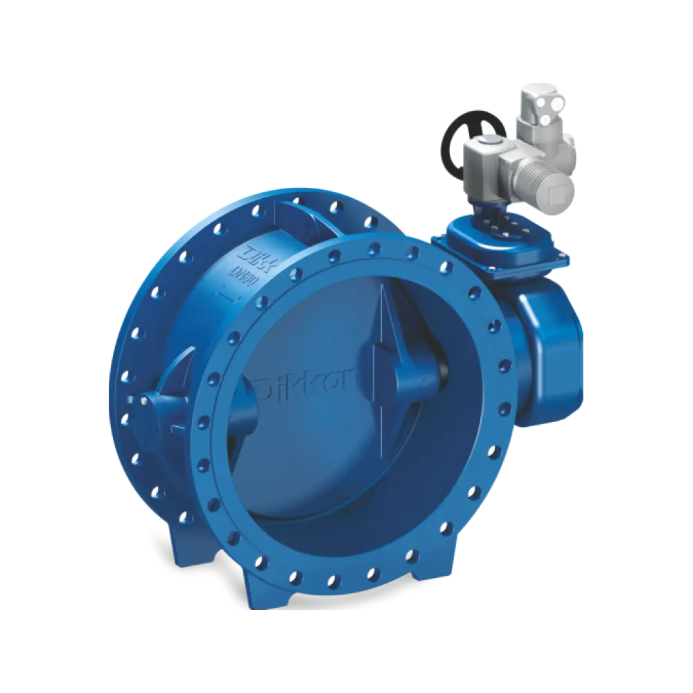 затвор с электрическим приводом DN 1000 PN 25