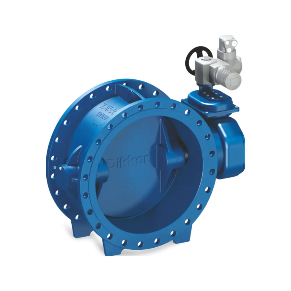 затвор с электрическим приводом DN 350 PN 16