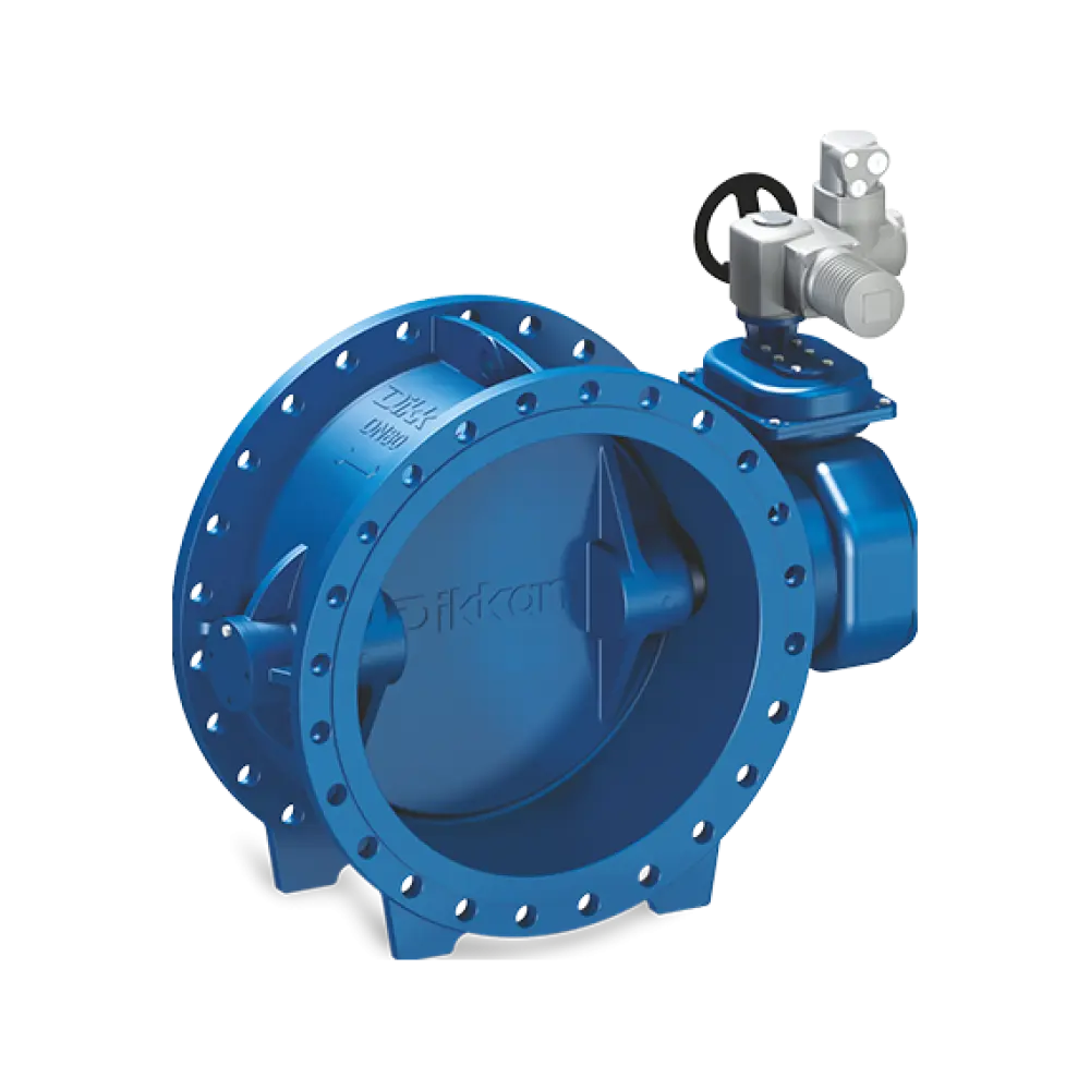затвор с электрическим приводом DN 1300 PN 10