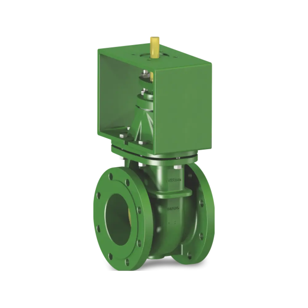 задвижка с верхним ISO-фланцем DN 100 PN 10