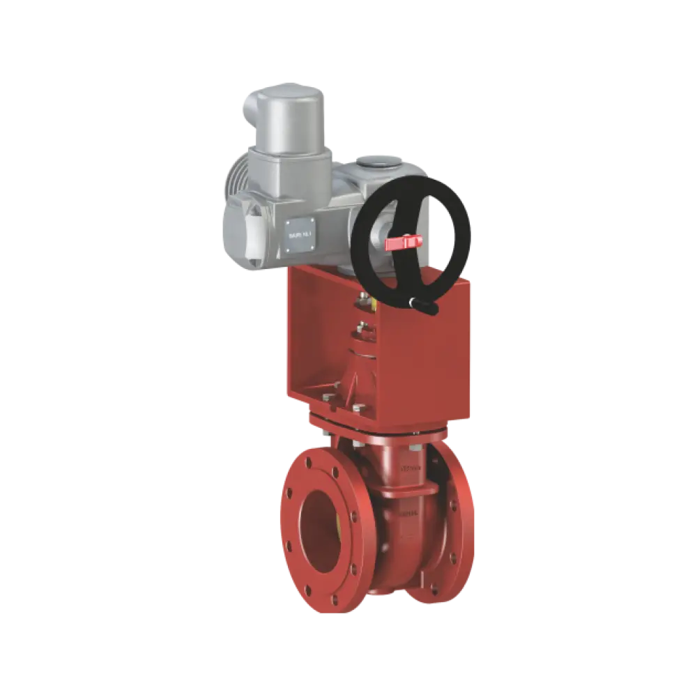 задвижка с электрическим приводом DN50 PN10