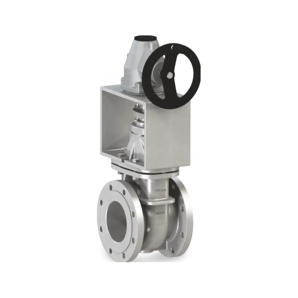 задвижка с коническим редуктором DN 125 PN 16