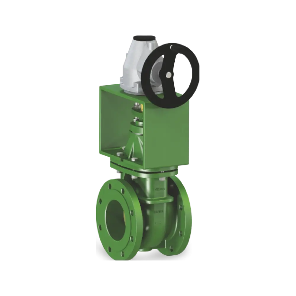задвижка с коническим редуктором DN 125 PN 10