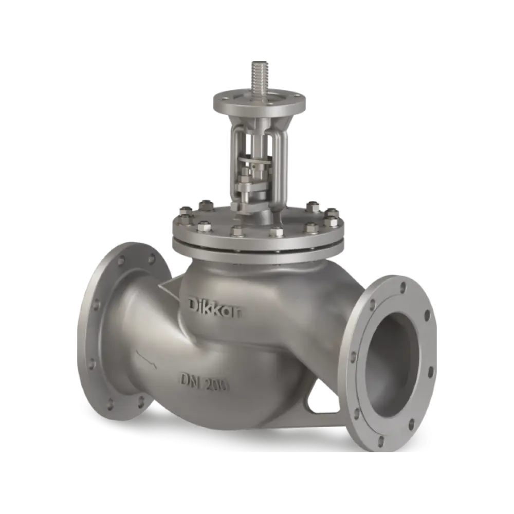 клапан невозвратно-запорный проходной с верхним ISO-фланцем DN 600 PN 10