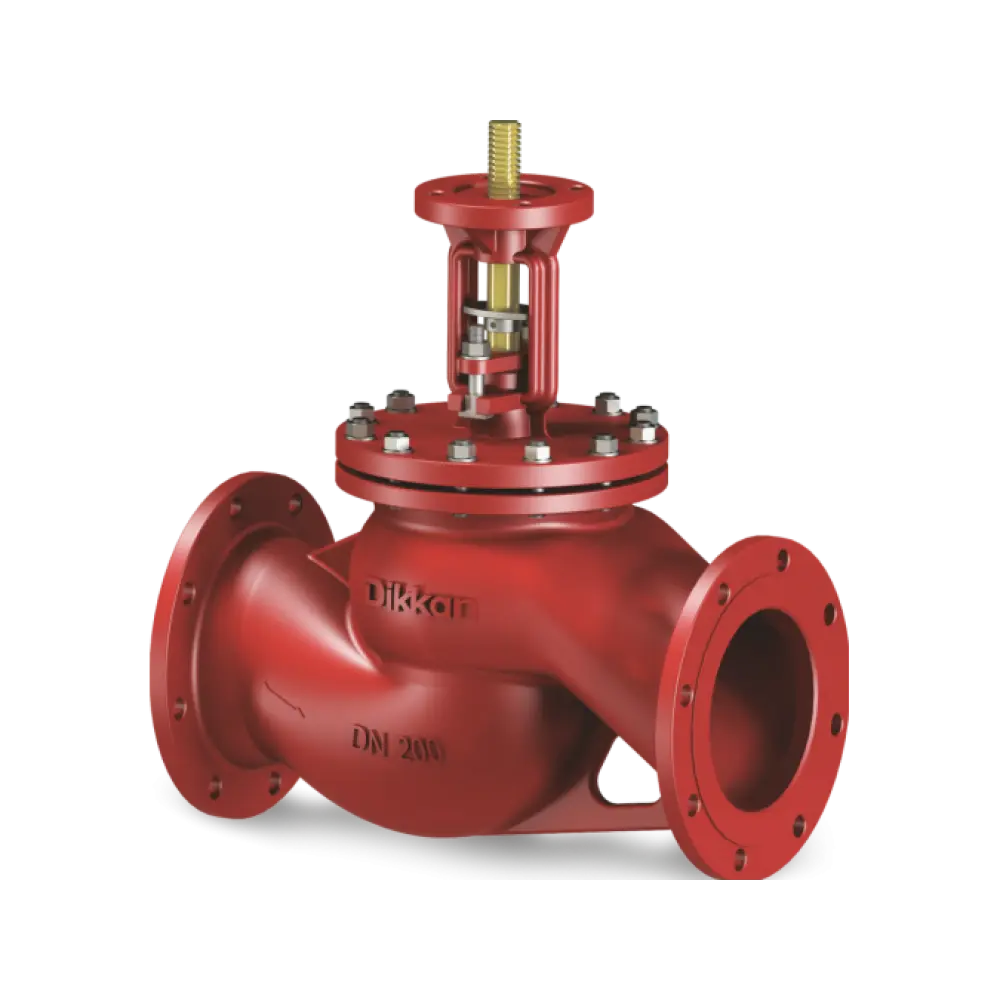 клапан невозвратно-запорный проходной с верхним ISO-фланцем DN 40 PN 16