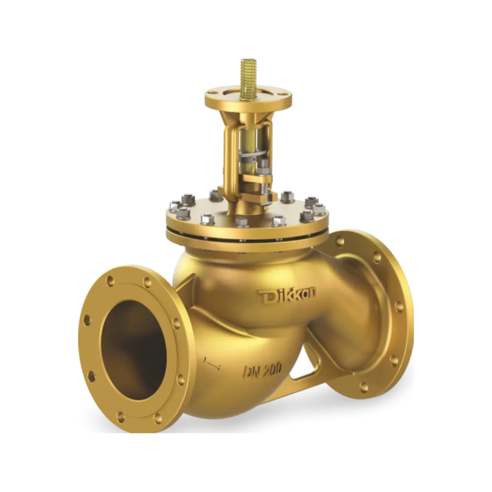 клапан невозвратно-запорный проходной с верхним ISO-фланцем DN 40 PN 16