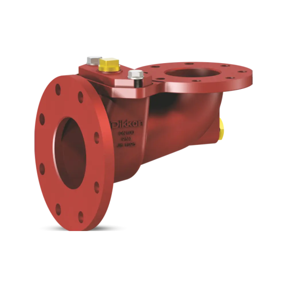 клапан запорный угловой без запирающего устройства DN 150 PN 10