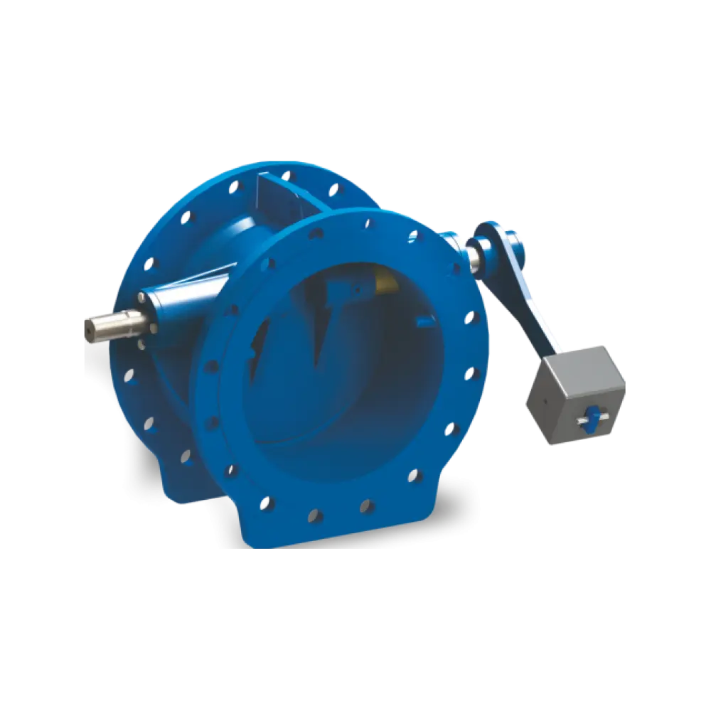 затвор обратный наклонный захлопка DN 300 PN 10