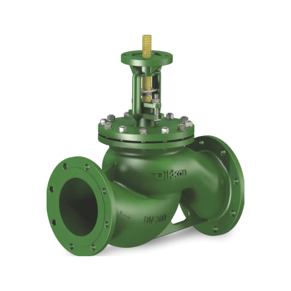клапан невозвратно-запорный проходной с верхним ISO-фланцем DN 1500 PN 10