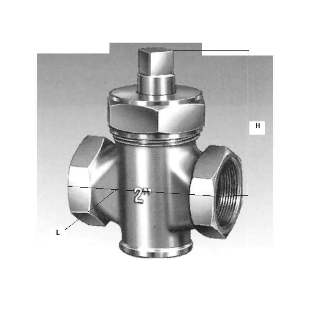 кран муфтовый проходной DN G 1 PN 10