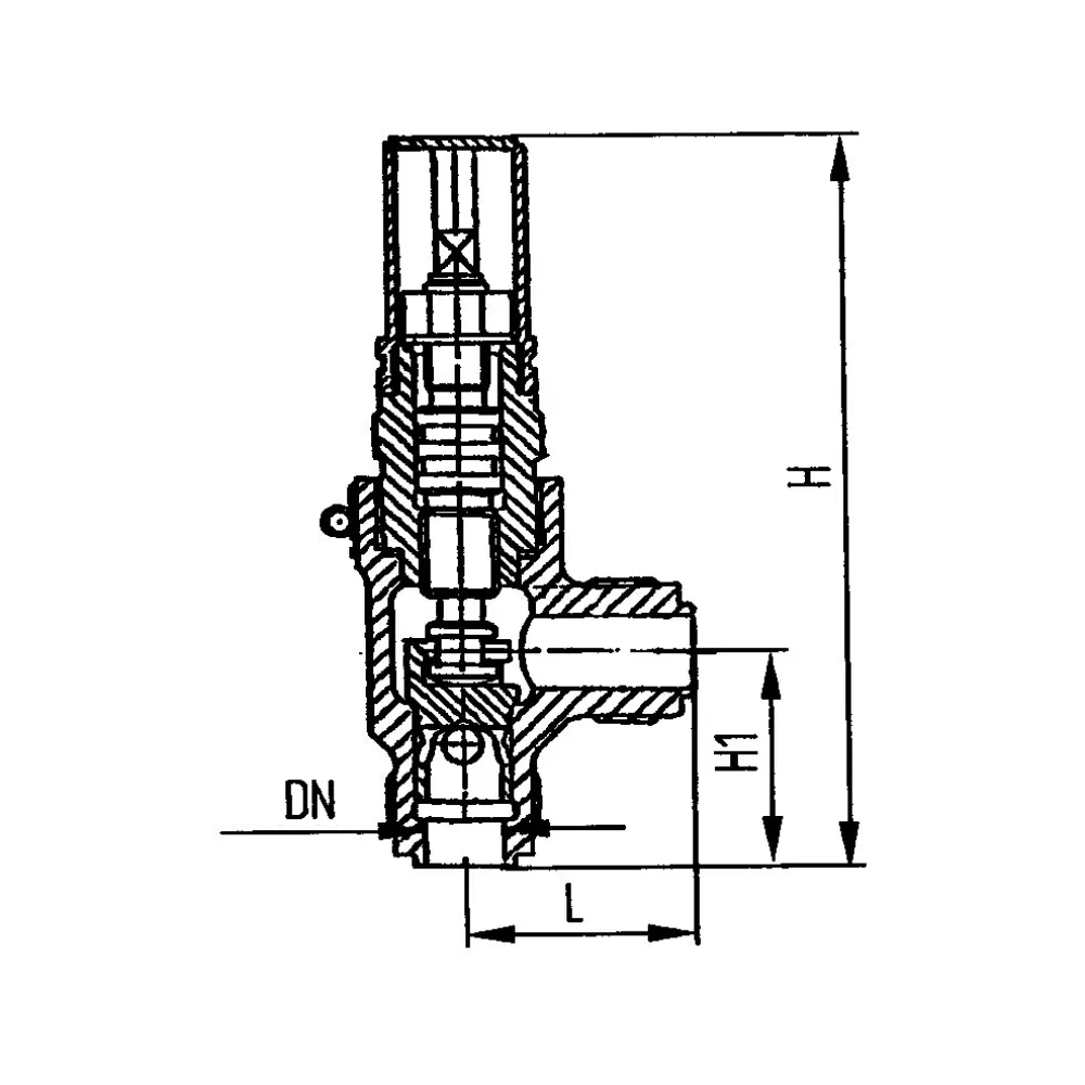 клапан дроссельный односедельный штуцерный угловой DN 10 PN 160