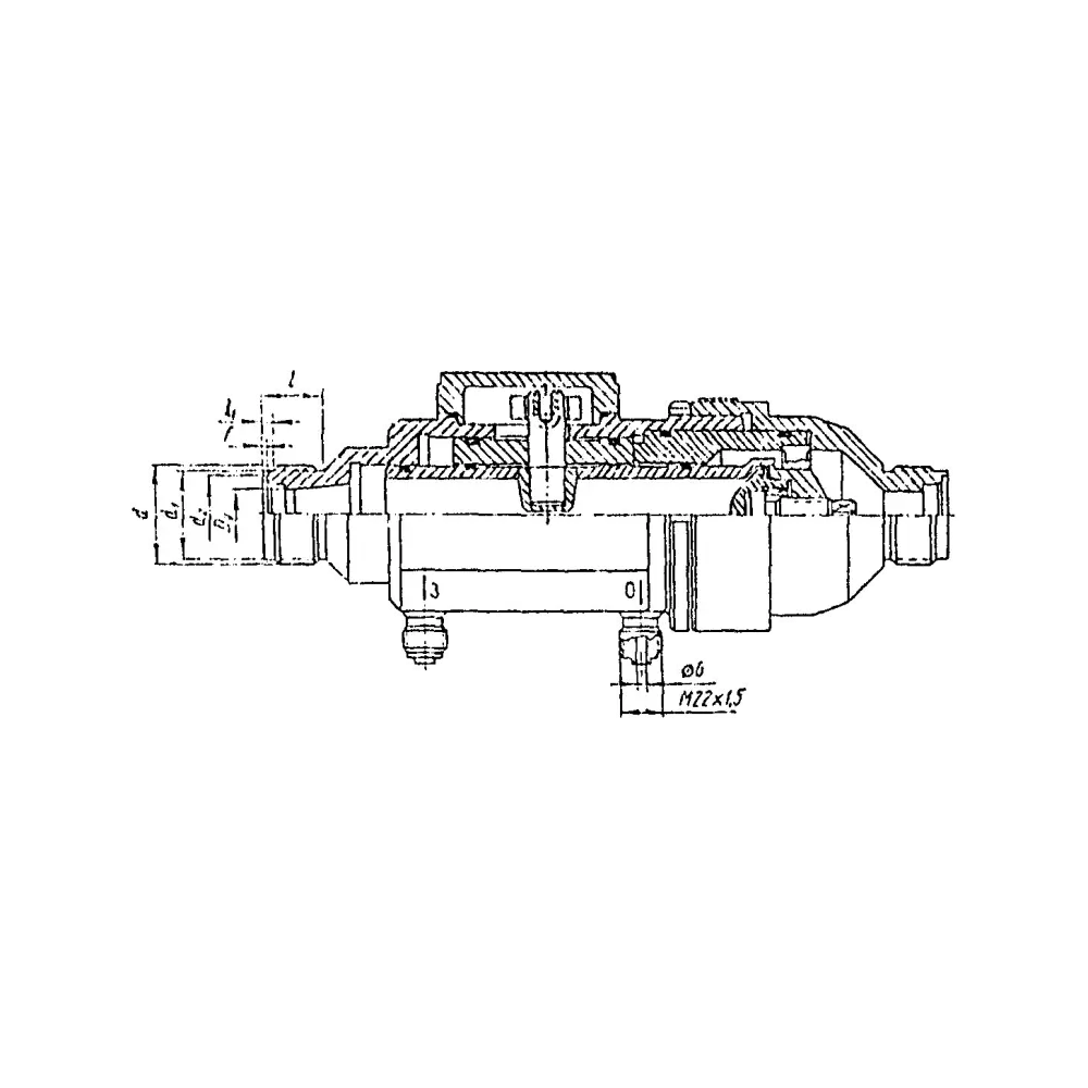 клапан прямоточный с приводом DN 50 PN 70