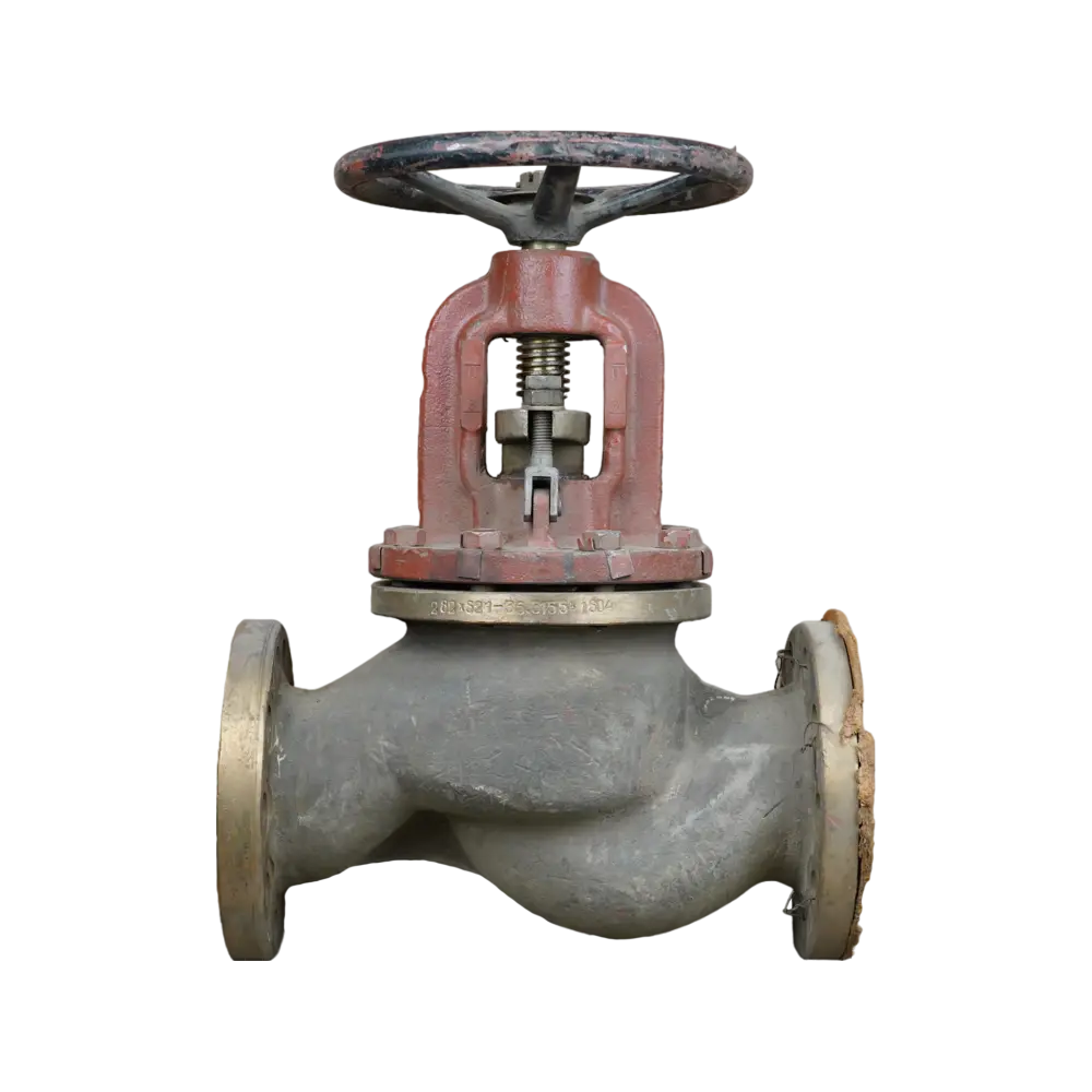клапан запорный фланцевый проходной сальниковый бронзовый DN 100 PN 40