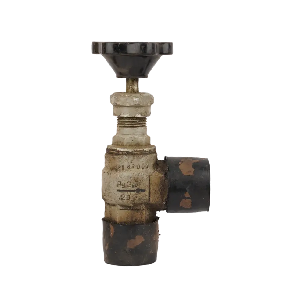 клапан запорный штуцерный угловой DN 20 PN 25
