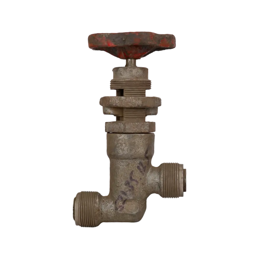 клапан запорный штуцерный проходной сильфонный стальной DN 20 PN 64