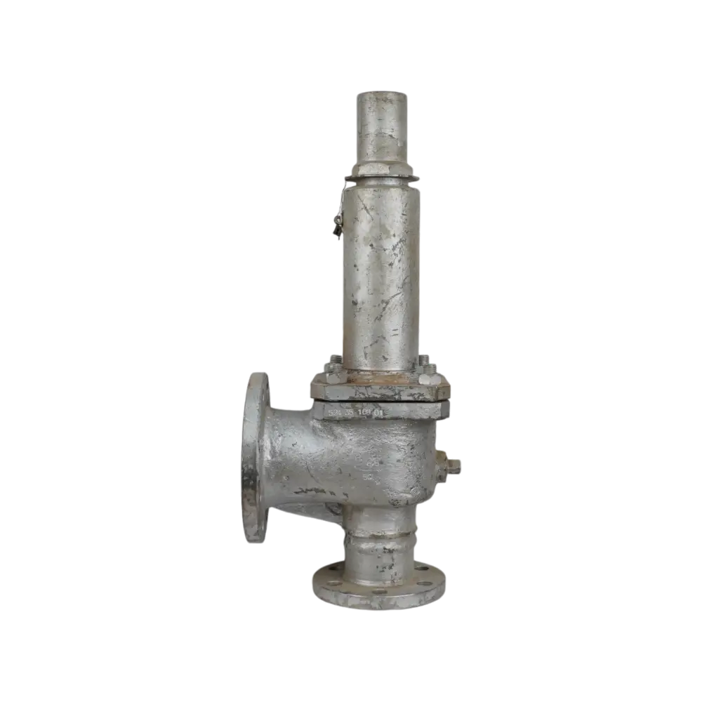 клапан предохранительный фланцевый угловой DN 80 PN 6