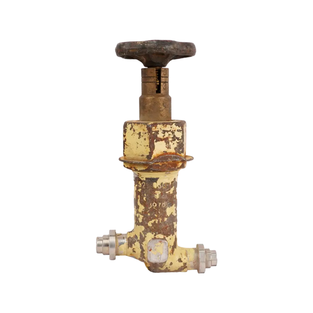 клапан запорный штуцерный проходной стальной DN 10 PN 64