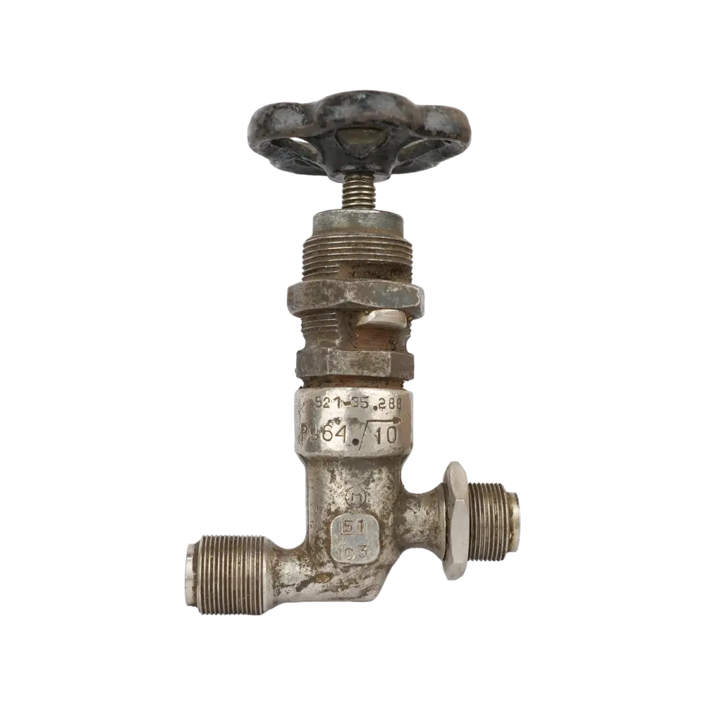 клапан запорный из нержавеющей стали DN 10 PN 64