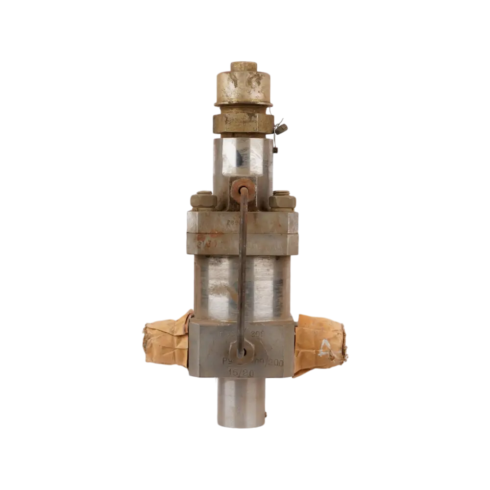 клапан штуцерный проходной DN 15 PN 200