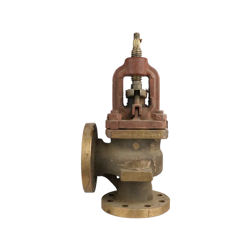 клапан запорный фланцевый угловой сальниковый DN 65 PN 40