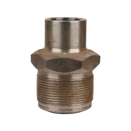 Фото товара штуцер промежуточный встык из нержавеющей стали DN 25 PN 200 вид спереди