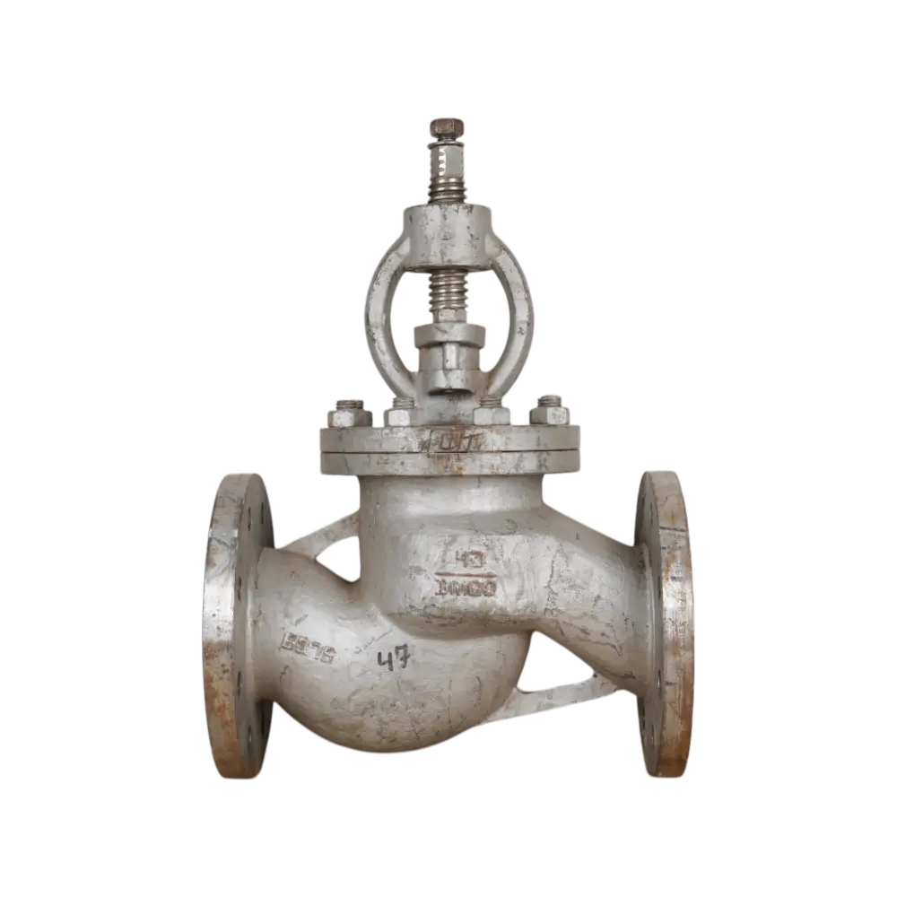 клапан запорный фланцевый проходной импортный DN 100 PN 40