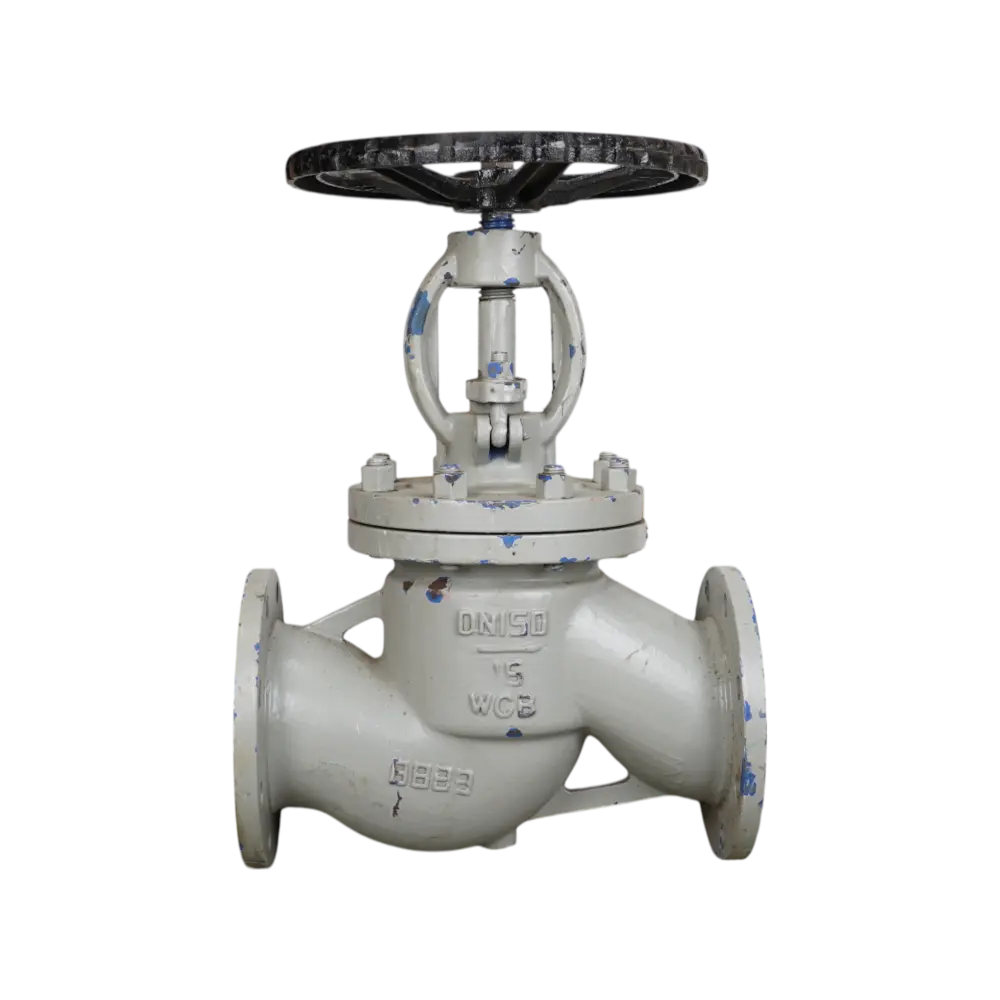 клапан запорный фланцевый проходной импортный DN 150 PN 16