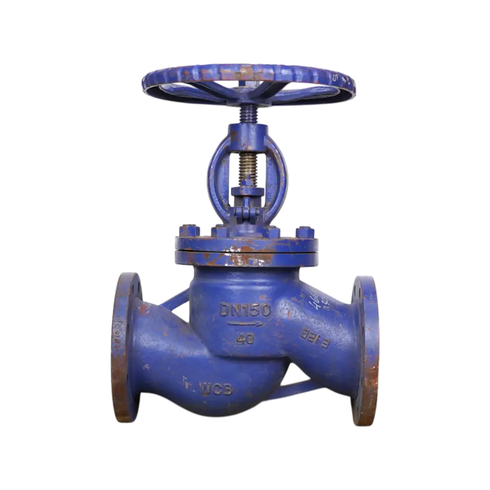 клапан запорный фланцевый проходной импортный DN 150 PN 40