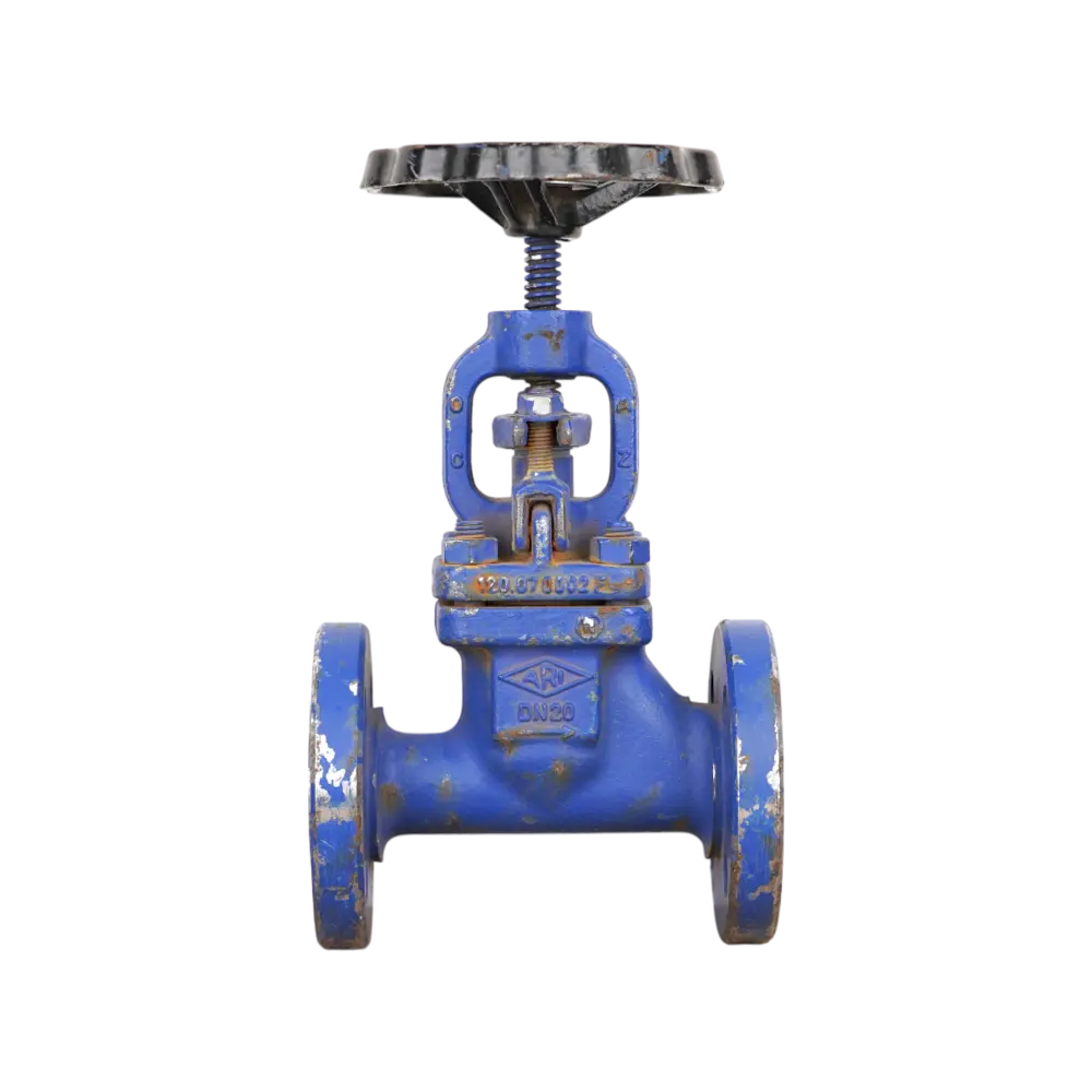 клапан запорный фланцевый проходной импортный DN 20 PN 40
