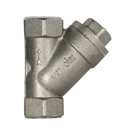 Фото товара Обратный клапан муфтовый Y-тип Dn15 Pn63 (AISI316) вид спереди