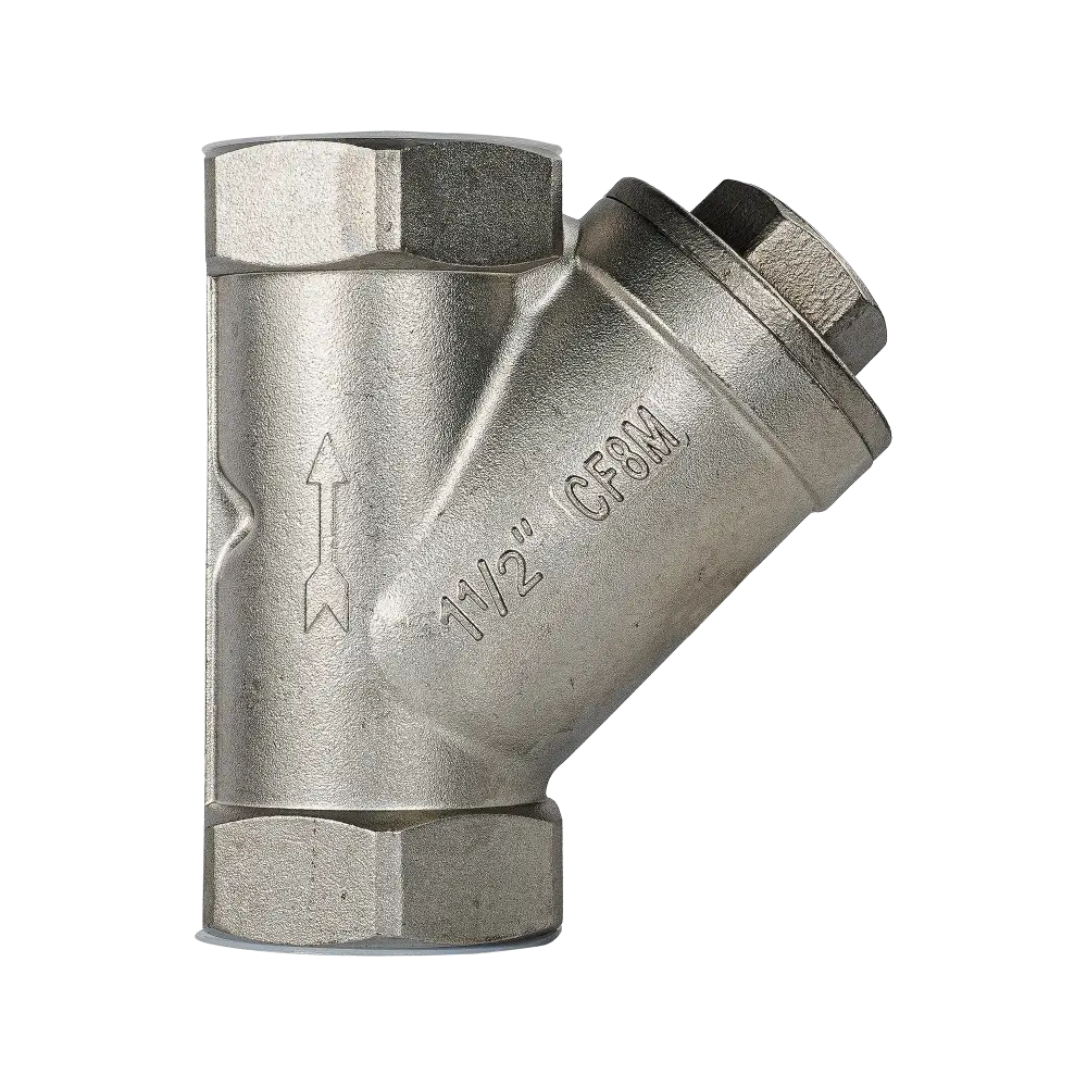 Обратный клапан муфтовый Y-тип AISI316 Dn 40 Pn 63