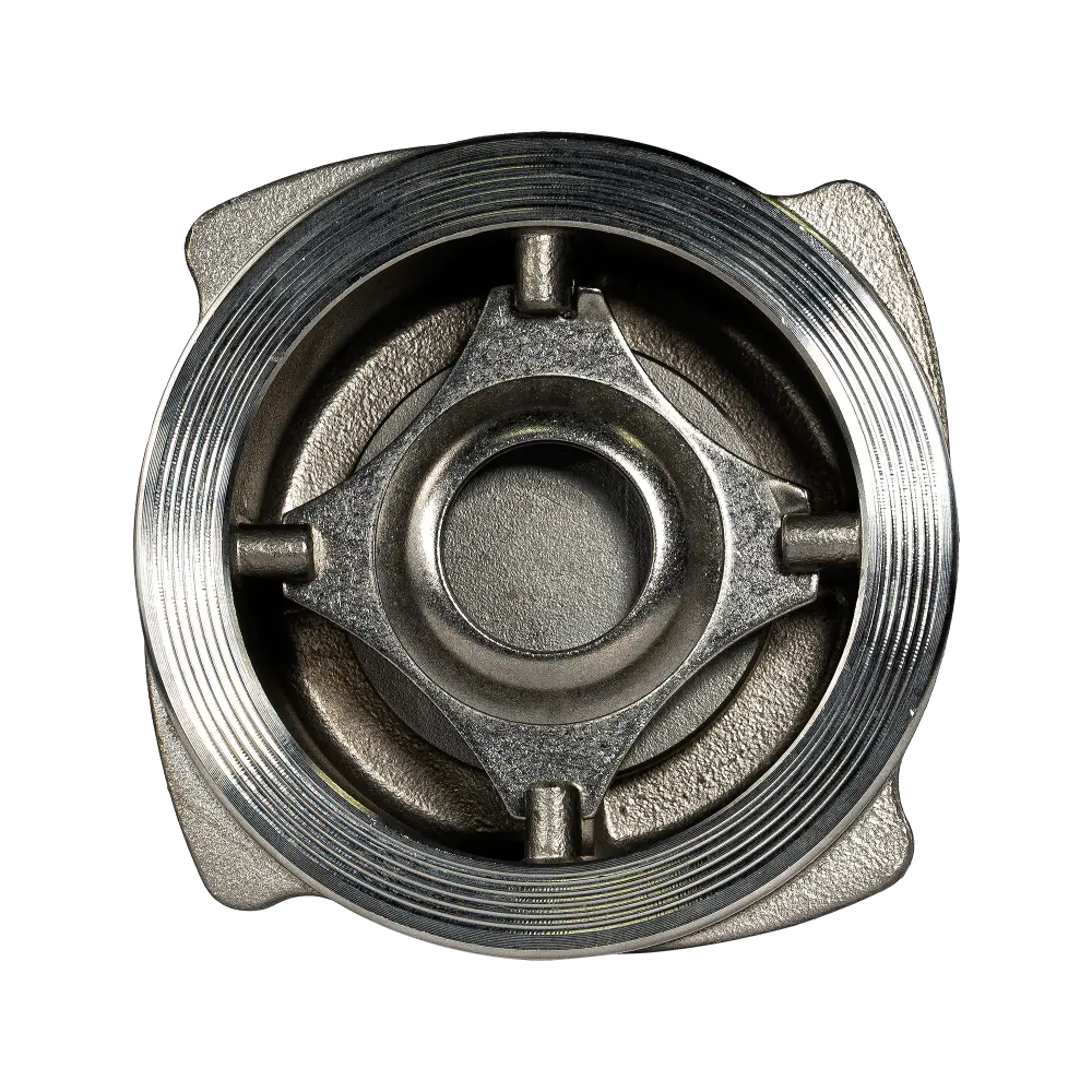 Обратный клапан межфланцевый тарельчатый Dn40 Pn40 (AISI316)