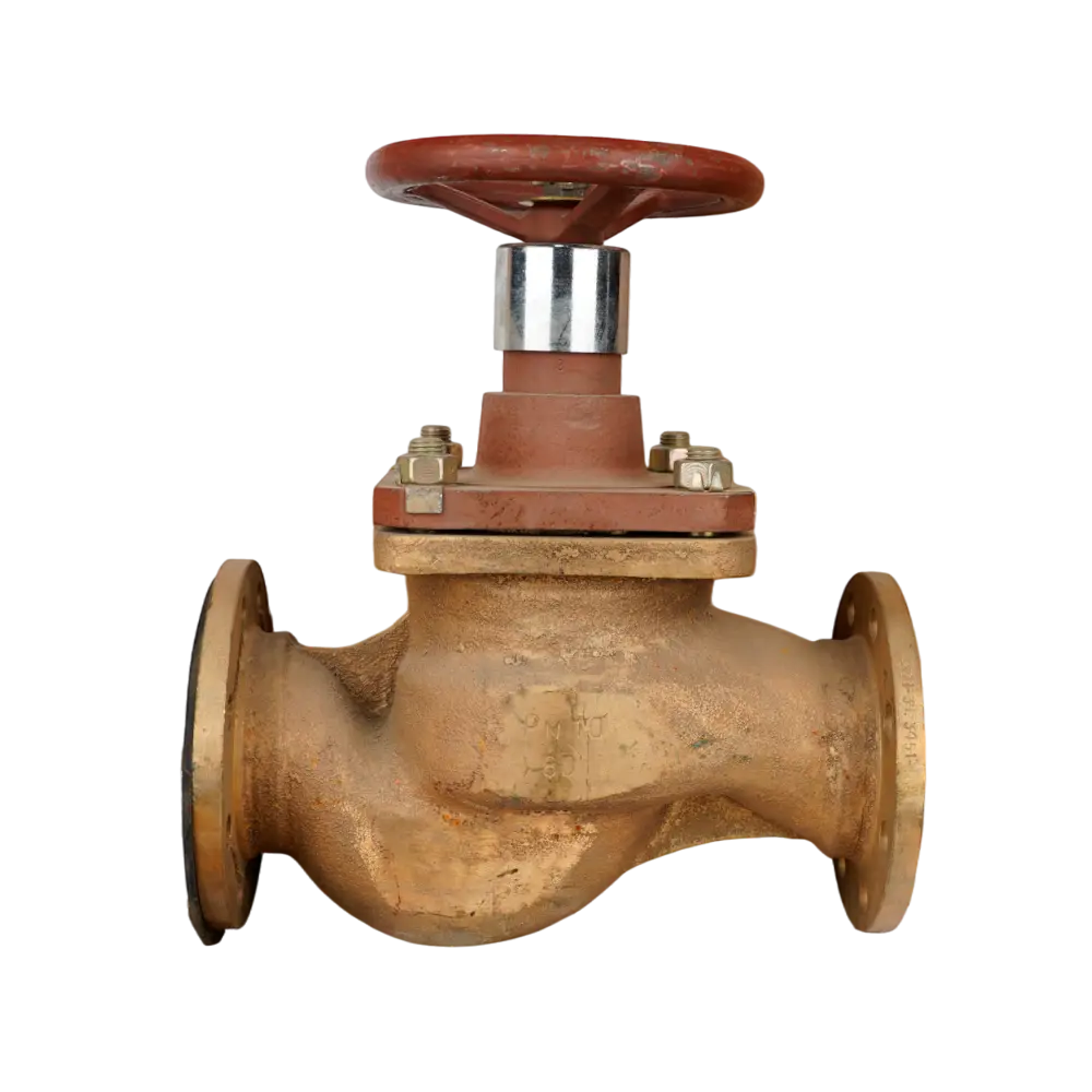 клапан запорный фланцевый проходной DN 80 PN 10
