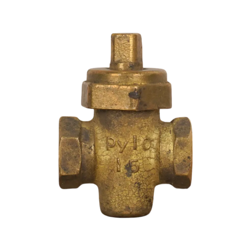 кран муфтовый (без ручек) ц.м DN 15 PN 10